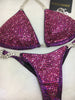 Custom Competition Bikinis Multitone (Pink/Fuchsia) Swarovski Mix