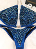 Custom Competition Bikinis Navy Blue Ultimate Confetti