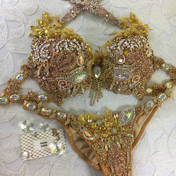 Custom Golden Kiss Themewear bikini  $849