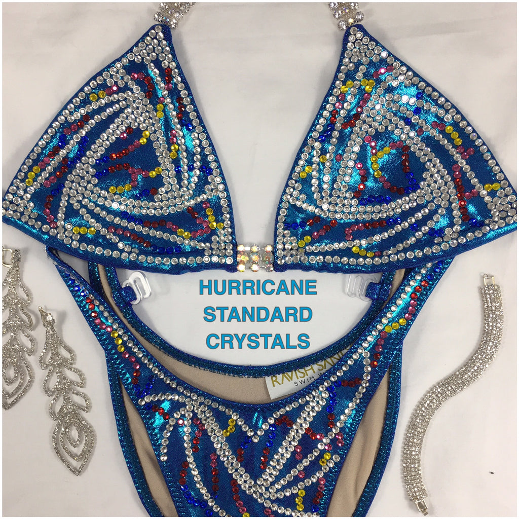 HURRICANE Elite Plus Designer Figure Competition Suit $550+