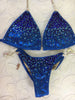 Quick View Competition Bikinis blue Bubbles Diamond Princess Elite Swarovski