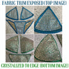 Custom Competition Bikinis “Elegance” emerald teal  Underwire Push up bra Wellness bikini