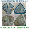 Custom Competition Bikinis Green  Molded cup