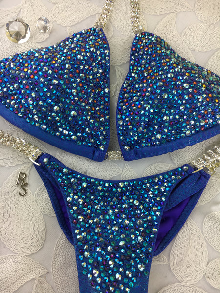 Quick View Competition Bikinis Teal/Turquoise/Mermaid Purple 