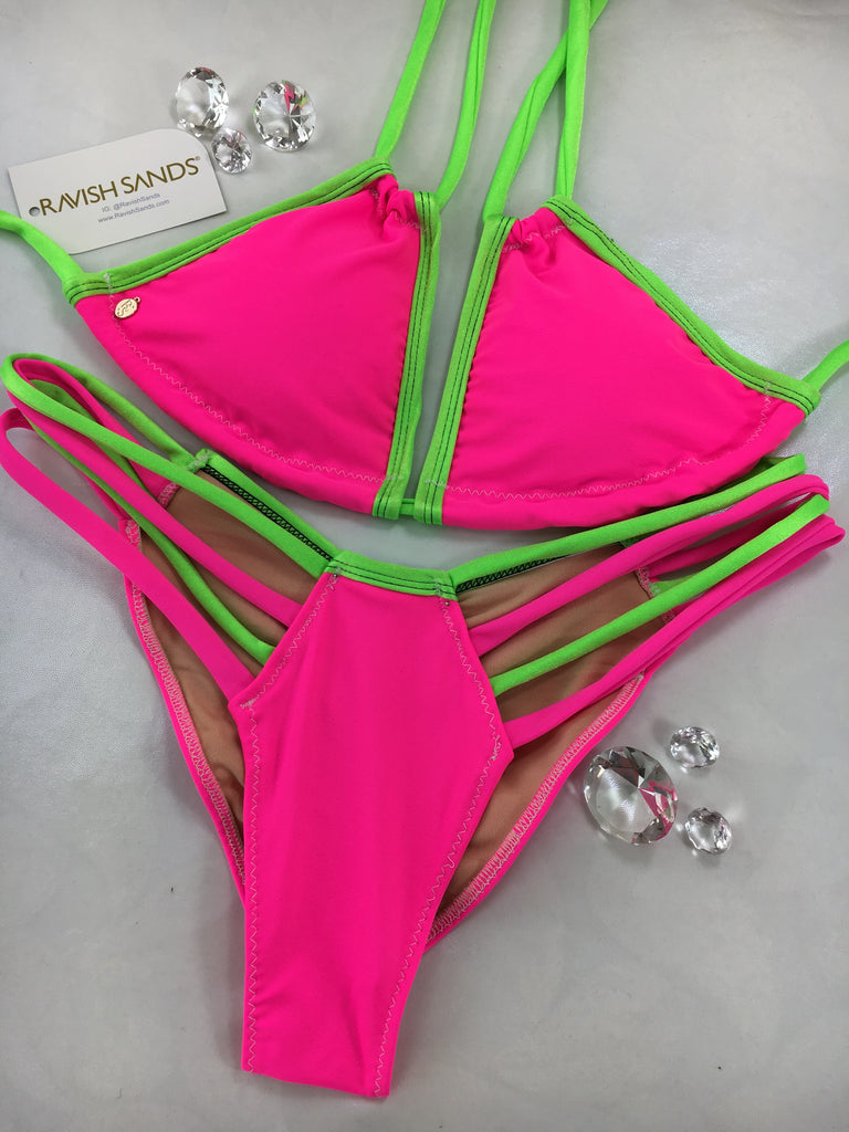 Custom Neon Highlight Your Summer multistring (order any color combo) ***(SUIT SOLD PER PIECE OR SET, price varies)