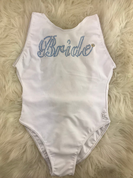 Custom  Bride RHINESTONE bikini Wedding/Honeymoon***(SUIT SOLD PER PIECE OR SET, price varies)
