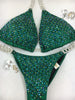 Quick View Competition Bikinis Green Bling Luxe