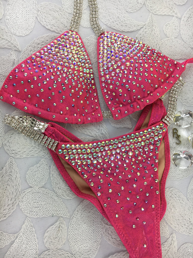 Quick View Competition Bikinis Coral Glam Gal 