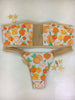 Custom Peaches Strapless/mesh Bikini