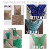 Custom Special color crystal scattered included (5 connectors)Competition Bikini Limited time OFFER!