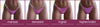 Custom Competition Bikinis Lavendar/Purple Gradient  Luxe
