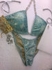 Blue Pearl S.G Brazilian Cheeky Quick Ship (LARGE TOPS) 