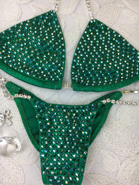 Quick View Competition Bikinis green/emerald Luxe 1-2