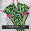 Neon Green/Grey Metallic Camo/Camouflage Multistring 