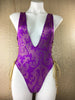 Custom Lavish Ravish One piece with lace up sides (available any color and any butt coverage)