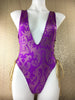 Custom Lavish Ravish One piece with lace up sides (available any color and any butt coverage)