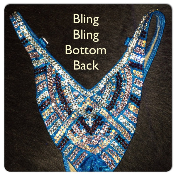 BLING BLING BOTTOM BACK UPGRADE for figure suits or physique suits