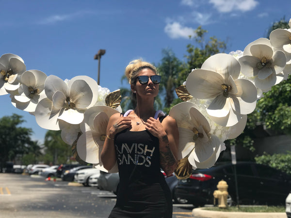 Deluxe Custom Orchid Themewear wings (bikini not included)