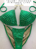 Kelly Green Sparkle MIDCOVERAGE Cheeky 
