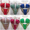 Champagne/Dusty rose Midcoverage Cheeky Quick Ship 