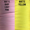 String/Braid color options for custom comp bikini and swimwear