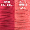 String/Braid color options for custom comp bikini and swimwear