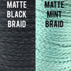 String/Braid color options for custom comp bikini and swimwear