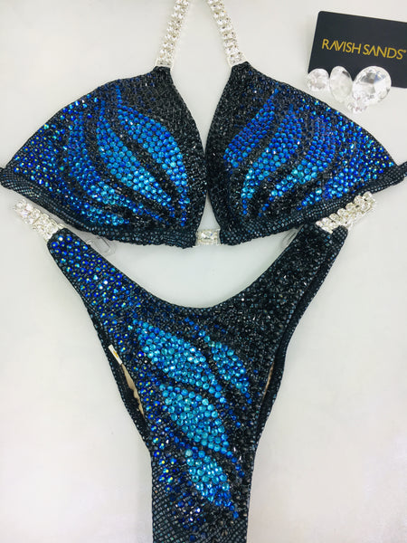 Custom Galaxy Gradient Figure Suit