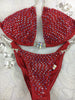 Quick View Competition Bikinis Red Bling Luxe Swarovski Crystals