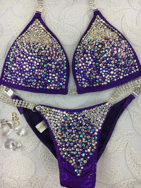 Quick View Competition Bikinis Purple Bubble Deluxe Diamond Princess 