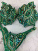 Green Ivy Themewear bikini Custom HOWEVER any color scheme welcome or Themewear bikini with wings $1250