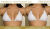 Custom Competition Bikinis Merlot fuchsia gradient Underwire Push up bra Wellness bikini