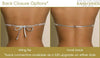 Custom Competition Bikinis Red Bling Luxe Molded cup Wellness bikini w/connectors