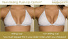 Custom Competition Bikinis Teal Green Bling Luxe Underwire Push up bra
