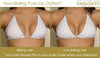 Custom Competition Bikinis burgundy amethyst Underwire Push up bra Wellness bikini w/connectors
