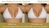 Custom Competition Bikinis Yellow cascade  Underwire Push up bra Wellness bikini