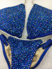 Quick View Competition Bikinis Rich Blue Bling Luxe