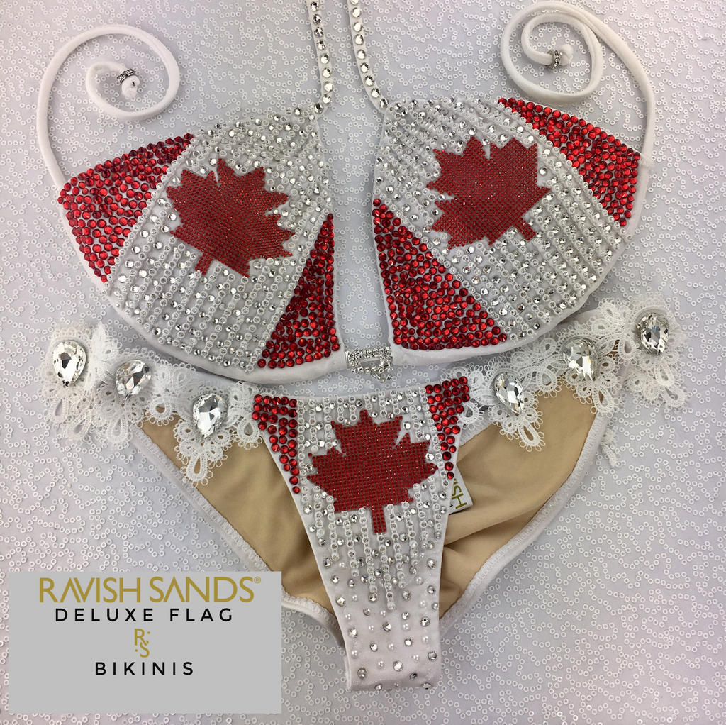 Quick View Competition Bikinis Canadian FLAG