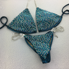 Quick View Competition Bikinis Dark Teal Bling Luxe