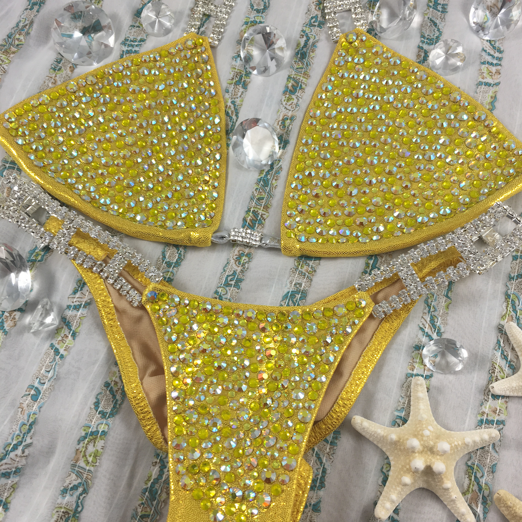 Quick View Competition Bikinis Yellow 