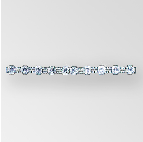 Special Order Rhinestone Back Closure (12 inches/Style #30)