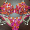 Custom Pink Hawiian Dream Themewear Bikini and wings $899 or bikini only $449.99