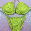 Yellow Sequin Dot MIDCOVERAGE Cheeky Quickship