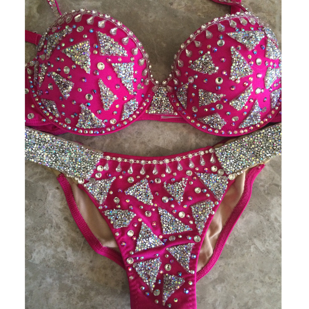 Custom Pink Mirage Themewear Bikini and wings $899 or bikini only $449.99