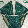 Custom Bling Luxe w/color upgrade (3-4 colors)Competition Bikini