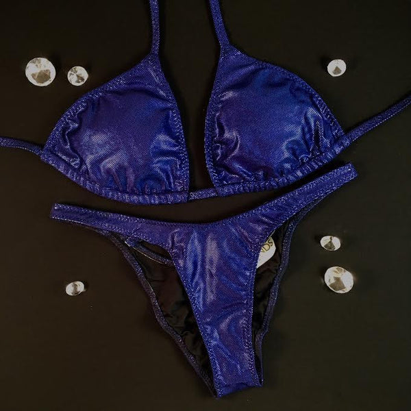 Black Friday Dark Navy Metallic ELF (Tina Pro minus Front/Tina Back C/D Cup)
