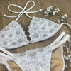 Custom Wedding Bikini (Push Up Padding included) (braid or band option!!!) Bride/Honeymoon***(SUIT SOLD PER PIECE OR SET, price varies)