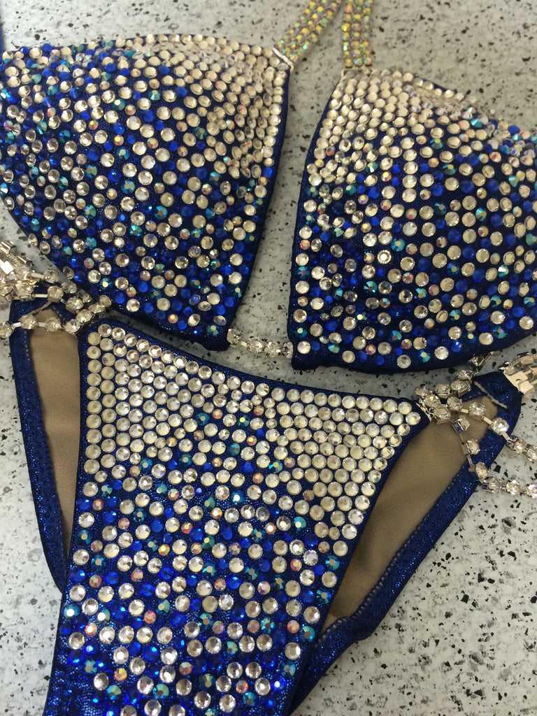 Quick View Competition Bikinis Blue DeLUXE Diamond Princess
