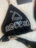 Custom Team logo Ascend Posing bikini w/Embellishments