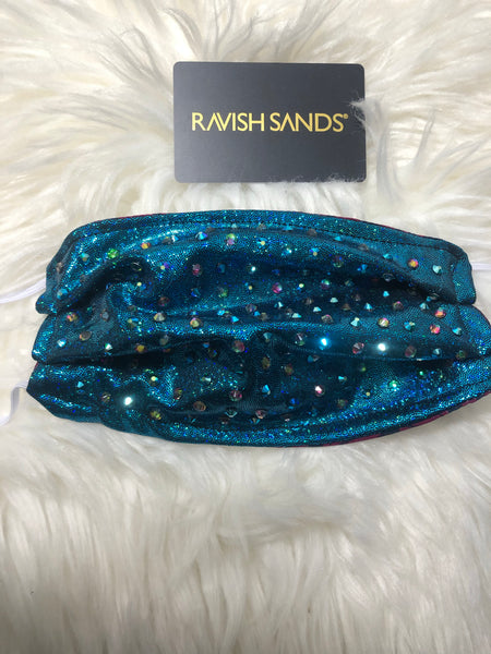 Rhinestone competition Face mask (not hospital grade) 7-9 business day average production time